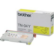 Yellow Genuine Toner Cartridge to replace Brother TN04 Toner Cartridge.
