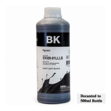 500ml of InkTec K3 Wide Format Ink Light Light Black. 500ml of InkTec K3 Wide Format Ink Light Light Black.