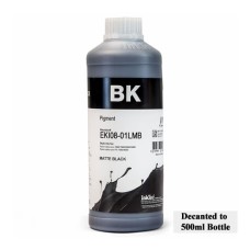500ml of InkTec K3 Wide Format Ink Matte Black. 500ml of InkTec K3 Wide Format Ink Matte Black.