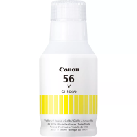 Canon GI-56Y Yellow Bottle of Original Pigment Ink - 135ml.