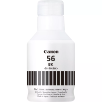 Canon GI-56BK Black Bottle of Original Pigment Ink - 170ml.