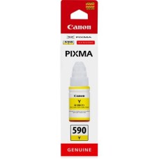 Canon GI-590Y Yellow Bottle of Original Dye Ink - 70ml.