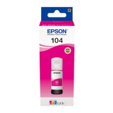Epson 104 Magenta Bottle of Dye Ink - 65ml. Epson 104 Magenta Bottle of Dye Ink - 65ml.