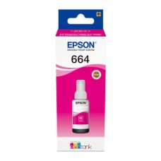 EP-664 Magenta Dye Genuine OEM Epson Bottle of Ink. EP-664 Magenta Dye Genuine OEM Epson Bottle of Ink.