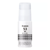 Canon GI-53BK Black Bottle of Chromalife 100 Dye Ink - 60ml.