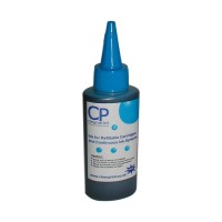 100ml Bottle of Cyan Universal Dye based Ink Compatible with Brother printer models.
