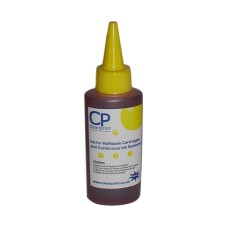 100Ml of CleanPrint Universal Ink Yellow.
