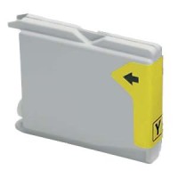 Compatible Cartridge for Brother LC970/LC1000 Yellow Ink Cartridge - XL.