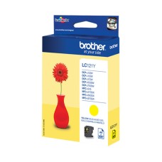 Genuine Cartridge for Brother LC121 Yellow Ink Cartridge. Genuine Cartridge for Brother LC121 Yellow Ink Cartridge.