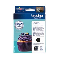 Genuine Cartridge for Brother LC123 Black Ink Cartridge. Genuine Cartridge for Brother LC123 Black Ink Cartridge.