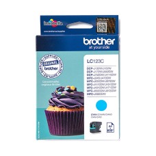 Genuine Cartridge for Brother LC123 Cyan Ink Cartridge. Genuine Cartridge for Brother LC123 Cyan Ink Cartridge.