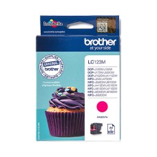Genuine Cartridge for Brother LC123 Magenta Ink Cartridge. Genuine Cartridge for Brother LC123 Magenta Ink Cartridge.