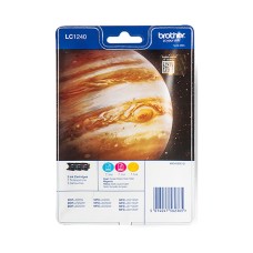 Brother LC1240 Genuine Cartridge Set - CMY. Brother LC1240 Genuine Cartridge Set - CMY.