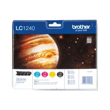 Brother LC1240 Genuine Cartridge Set - CMYK. Brother LC1240 Genuine Cartridge Set - CMYK.