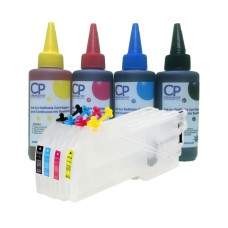 Brother Compatible LC1240 Extended Refillable Cartridges with 400ml of Universal Ink.