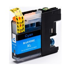 Compatible Cartridge for Brother LC125XL Cyan Ink Cartridge. Compatible Cartridge for Brother LC125XL Cyan Ink Cartridge.