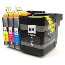 Compatible Cartridge Set for Brother LC129 / LC125, 4 Cartridge Set. Compatible Cartridge Set for Brother LC129 / LC125, 4 Cartridge Set.