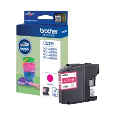 Genuine Cartridge for Brother LC221 Magenta Ink Cartridge. Genuine Cartridge for Brother LC221 Magenta Ink Cartridge.