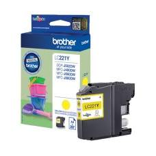 Genuine Cartridge for Brother LC221 Yellow Ink Cartridge. Genuine Cartridge for Brother LC221 Yellow Ink Cartridge.