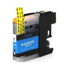 Compatible Cartridge for Brother LC223 Cyan Ink Cartridge - XL. Compatible Cartridge for Brother LC223 Cyan Ink Cartridge - XL.