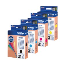 Genuine Cartridge Set for Brother LC223, 4 Cartridge Set - CMYK. Genuine Cartridge Set for Brother LC223, 4 Cartridge Set - CMYK.