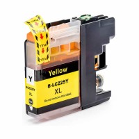 Compatible Cartridge for Brother LC225XL Yellow Ink Cartridge. Compatible Cartridge for Brother LC225XL Yellow Ink Cartridge.