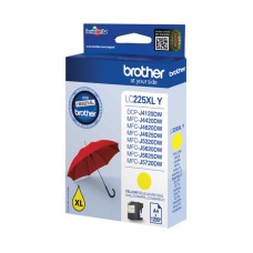 Genuine Cartridge for Brother LC225 Yellow Ink Cartridge. Genuine Cartridge for Brother LC225 Yellow Ink Cartridge.