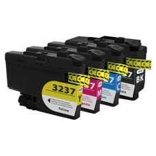 Compatible Cartridge Set for Brother LC3237, 4 Cartridge Set - CMYK. Compatible Cartridge Set for Brother LC3237, 4 Cartridge Set - CMYK.