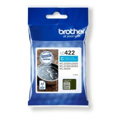 Genuine Standard Capacity Brother LC422 Cyan Ink Cartridge. Genuine Standard Capacity Brother LC422 Cyan Ink Cartridge.