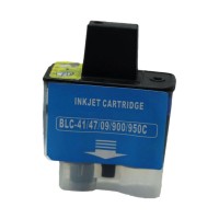 Cyan Compatible Ink Cartridge to replace a Brother LC900 Ink Cartridge.
