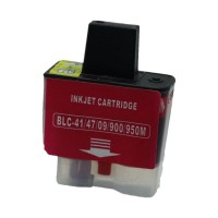 Magenta Compatible Ink Cartridge to replace a Brother LC900 Ink Cartridge.