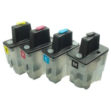 Refillable Cartridge Set For Brother LC900 Cartridges. Refillable Cartridge Set For Brother LC900 Cartridges.