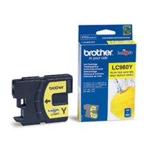 Brother LC980Genuine Cartridge Yellow. Brother LC980Genuine Cartridge Yellow.