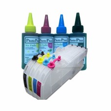 Brother Compatible LC985 Extended Refillable Cartridges with 400ml of Universal Ink. Brother Compatible LC985 Extended Refillable Cartridges with 400ml of Universal Ink.