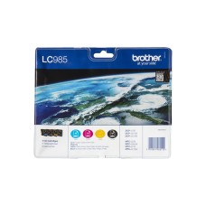 Brother LC985 Genuine Cartridge Set - CMYK. Brother LC985 Genuine Cartridge Set - CMYK.
