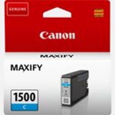Genuine Cartridge for Canon PGI-1500 C Cyan Ink Cartridge. Genuine Cartridge for Canon PGI-1500 C Cyan Ink Cartridge.