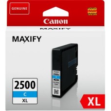 Genuine Cartridge for Canon PGI-2500XLC High Capacity Cyan Ink Cartridge. Genuine Cartridge for Canon PGI-2500XLC High Capacity Cyan Ink Cartridge.