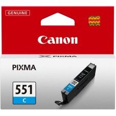 Genuine Cartridge for Canon CLI-551 Cyan Ink Cartridge. Genuine Cartridge for Canon CLI-551 Cyan Ink Cartridge.