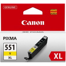 Genuine Cartridge for Canon CLI-551 XL High Capacity Yellow Ink Cartridge. Genuine Cartridge for Canon CLI-551 XL High Capacity Yellow Ink Cartridge.
