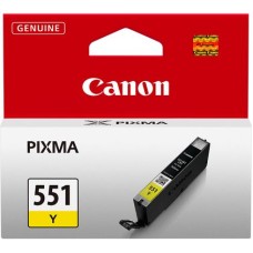 Genuine Cartridge for Canon CLI-551 Yellow Ink Cartridge. Genuine Cartridge for Canon CLI-551 Yellow Ink Cartridge.