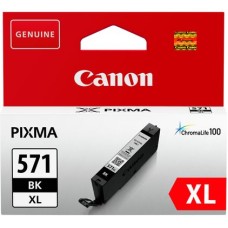Genuine Cartridge for Canon CLI-571 XL High Capacity Black Ink Cartridge.