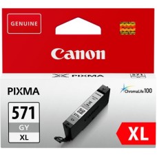 Genuine Cartridge for Canon CLI-571 XL High Capacity Grey Ink Cartridge.