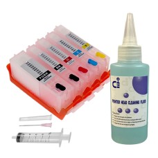 Cleaning Cartridge Kit for Canon Printers using PGI-580 - CLI-581 5 x Cartridges.