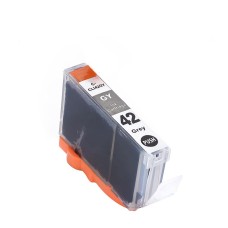 Compatible Cartridge for Canon CLI-42GY Grey Ink Cartridge. Compatible Cartridge for Canon CLI-42GY Grey Ink Cartridge.