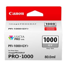Genuine Cartridge for Canon PFI-1000GY Grey Ink Cartridge. Genuine Cartridge for Canon PFI-1000GY Grey Ink Cartridge.