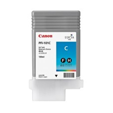 Genuine Cartridge for Canon PFI-101C Cyan Ink Cartridge. Genuine Cartridge for Canon PFI-101C Cyan Ink Cartridge.