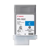 Genuine Cartridge for Canon PFI-102C Cyan Ink Cartridge. Genuine Cartridge for Canon PFI-102C Cyan Ink Cartridge.