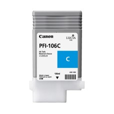 Genuine Cartridge for Canon PFI-106C Cyan Ink Cartridge. Genuine Cartridge for Canon PFI-106C Cyan Ink Cartridge.