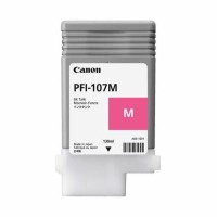 Genuine Cartridge for Canon PFI-107M Magenta Ink Cartridge. Genuine Cartridge for Canon PFI-107M Magenta Ink Cartridge.