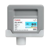 Genuine Cartridge for Canon PFI-301PC Photo Cyan Ink Cartridge. Genuine Cartridge for Canon PFI-301PC Photo Cyan Ink Cartridge.